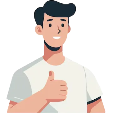 Personne levant le pouce en signe d'approbation